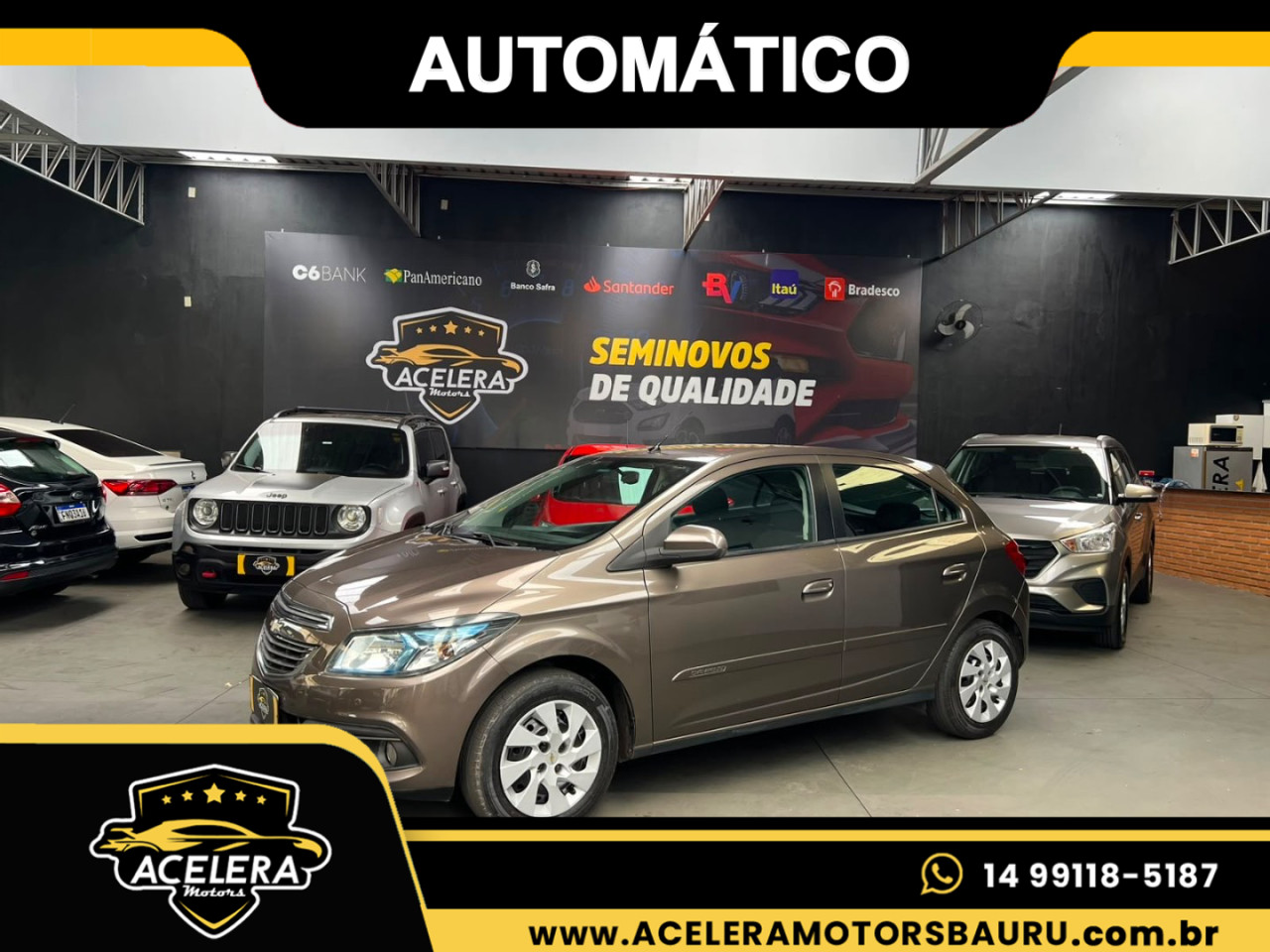 Onix Hatch 1.4 4P FLEX LT AUTOMÁTICO