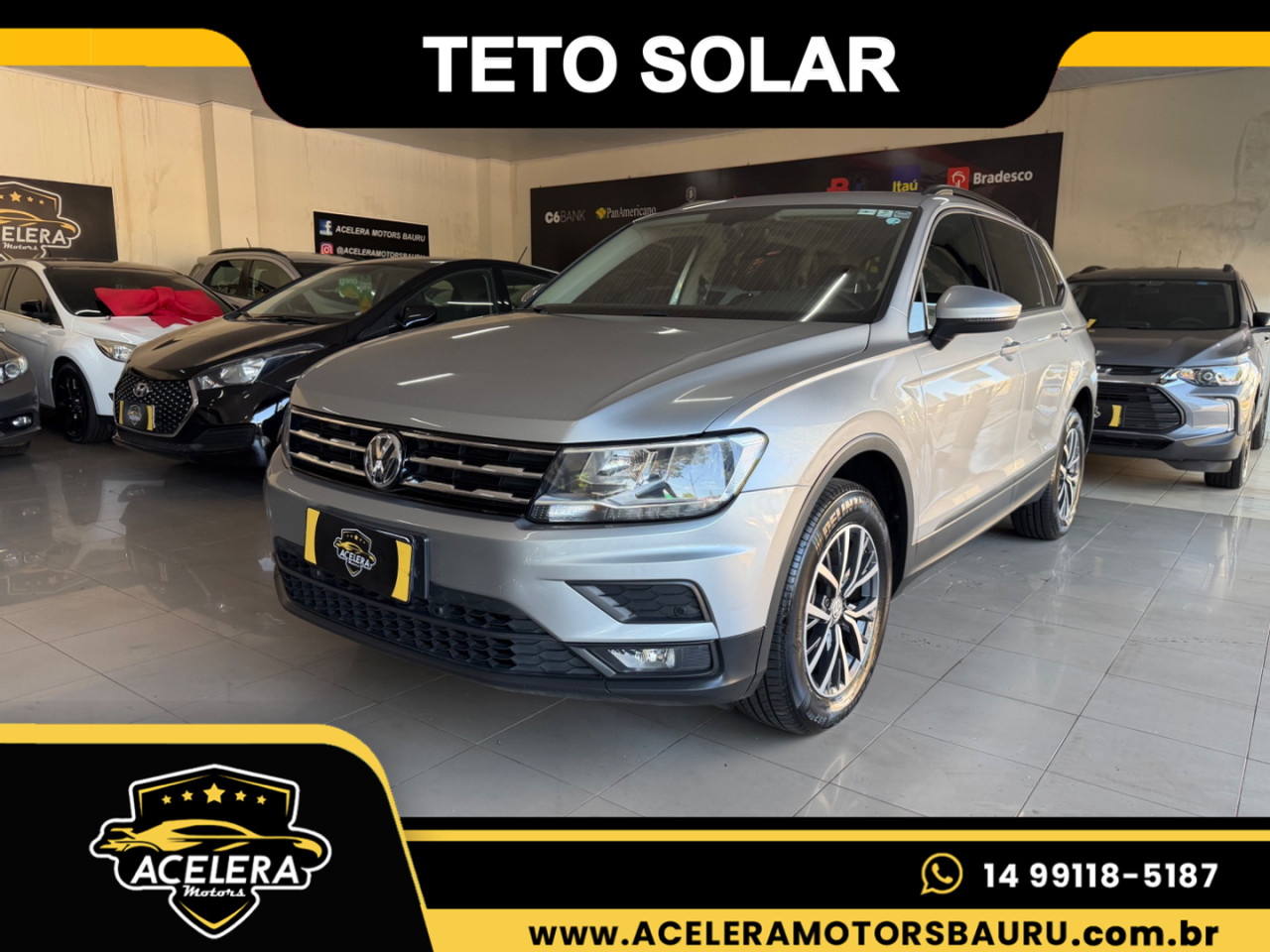 Tiguan 1.4 250 TSI TOTAL FLEX ALLSPACE TURBO AUTOMÁTICO TIPTRONIC