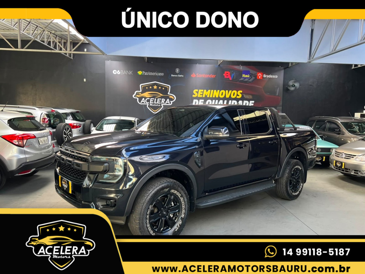 Ranger 3.0 V6 24V 4X4 XLT TURBO DIESEL CABINE DUPLA AUTOMÁTICO