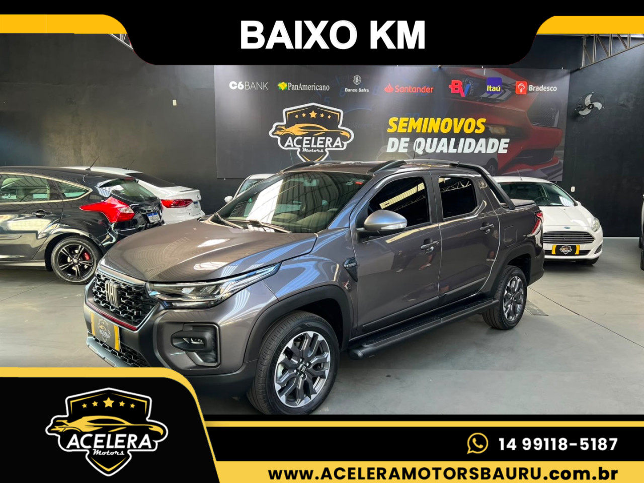 Strada 1.0 12V TURBO 200 FLEX ULTRA CABINE DUPLA AUTOMÁTICO CVT