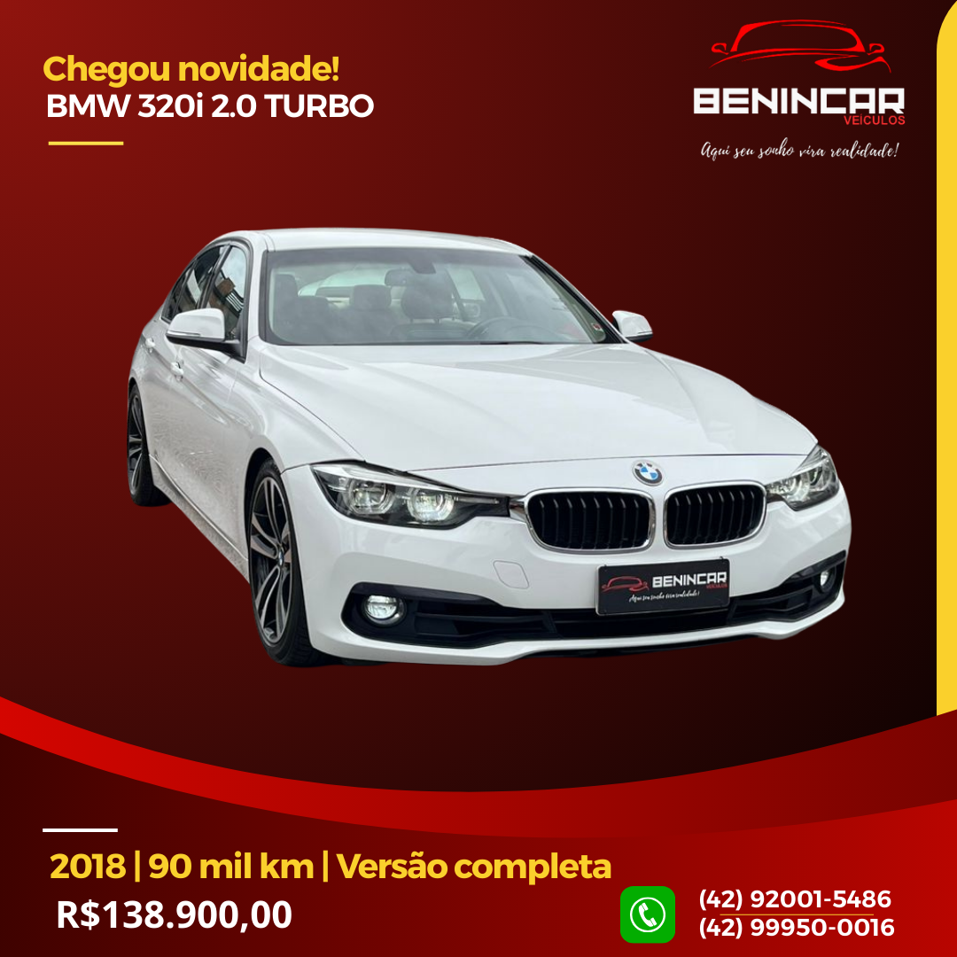 320I 2.0 16V 4P ACTIVE TURBO AUTOMÁTICO