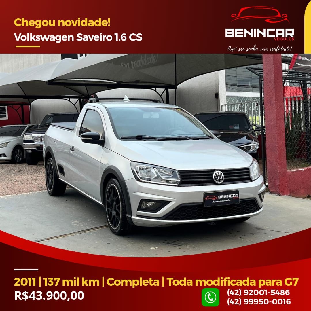 Saveiro 1.6 G5 TREND FLEX