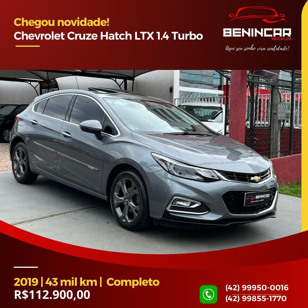 Cruze Hatch 1.4 16V 4P LTZ TURBO FLEX AUTOMÁTICO