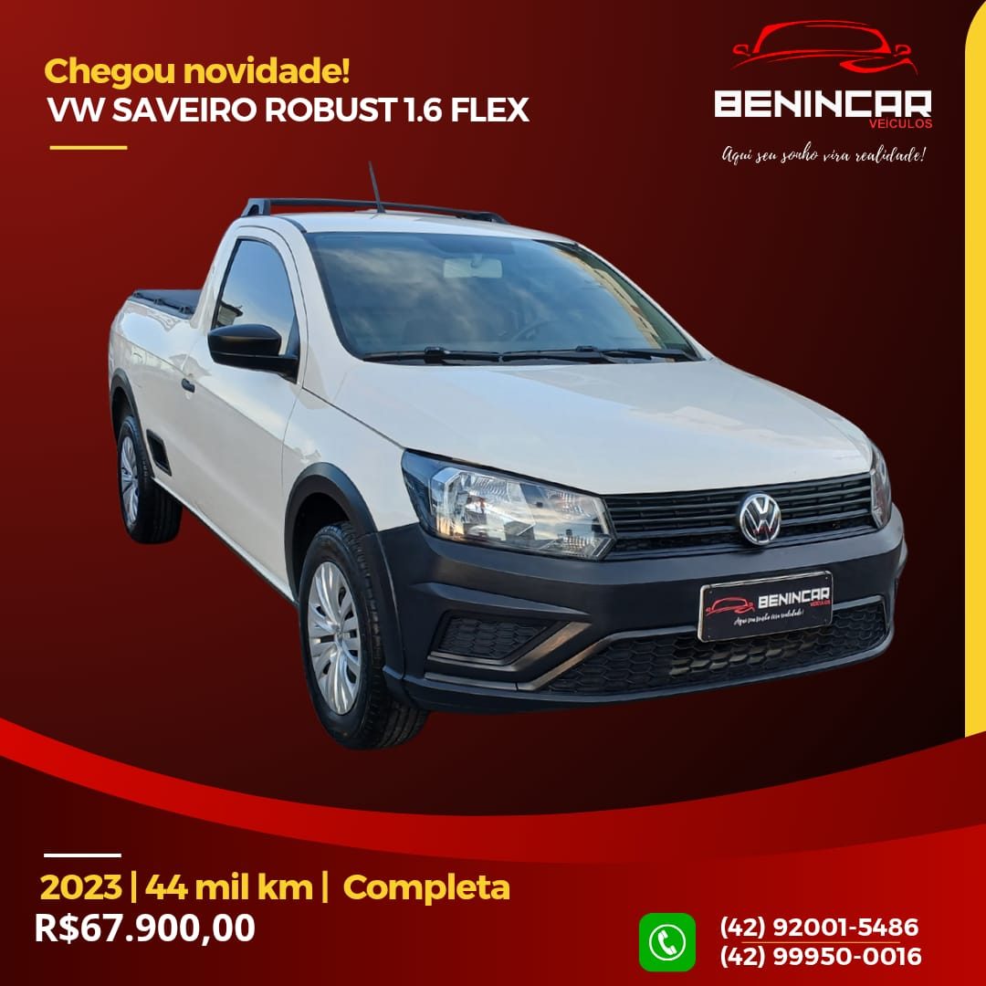 Saveiro 1.6 G6 ROBUST FLEX