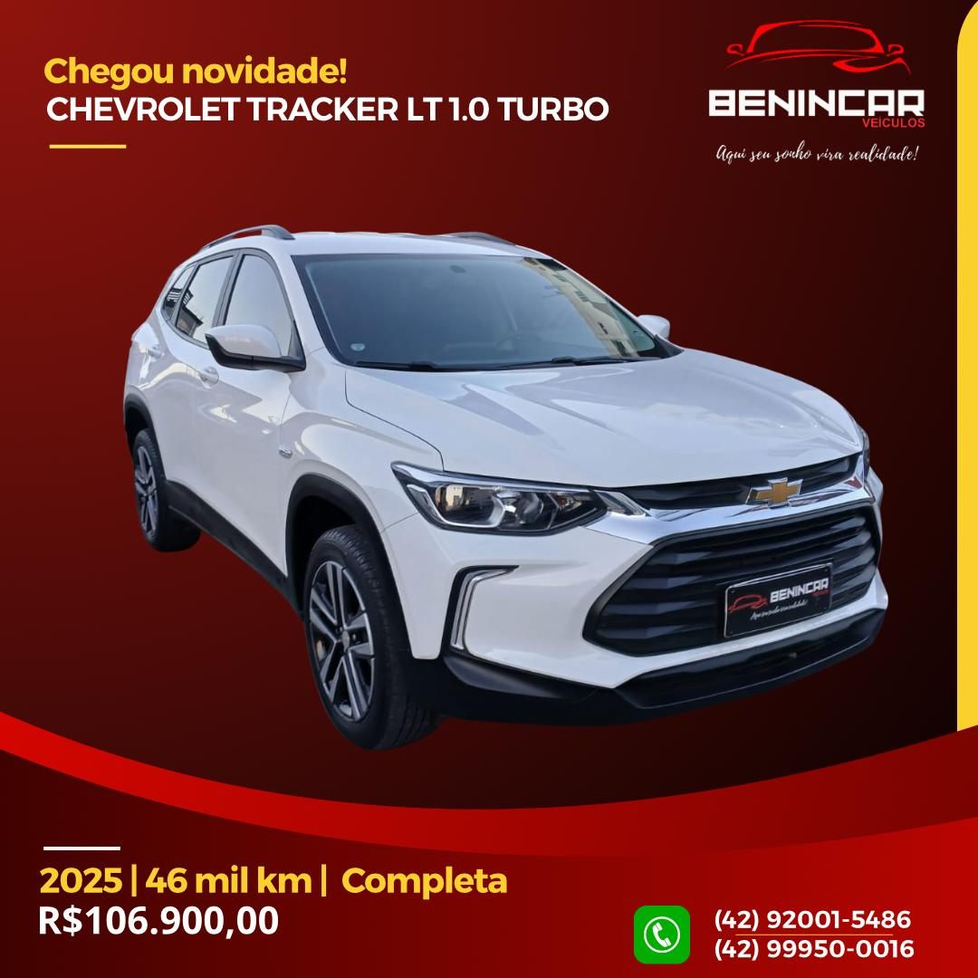 Tracker 1.0 4P FLEX TURBO LT AUTOMÁTICO