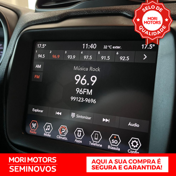 Renegade 1.8 16V 4P FLEX LONGITUDE AUTOMÁTICO