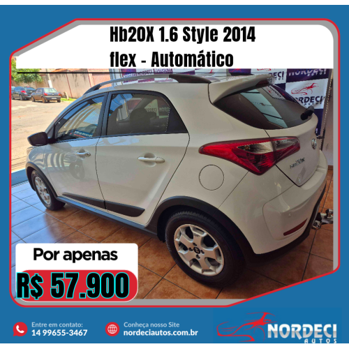 HB 20 Hatch X 1.6 16V 4P STYLE FLEX AUTOMÁTICO