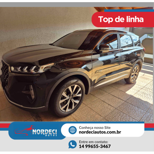 Tiggo 7 Pro 1.6 16V 4P TGDI DCT MAX DRIVE TURBO AUTOMÁTICO