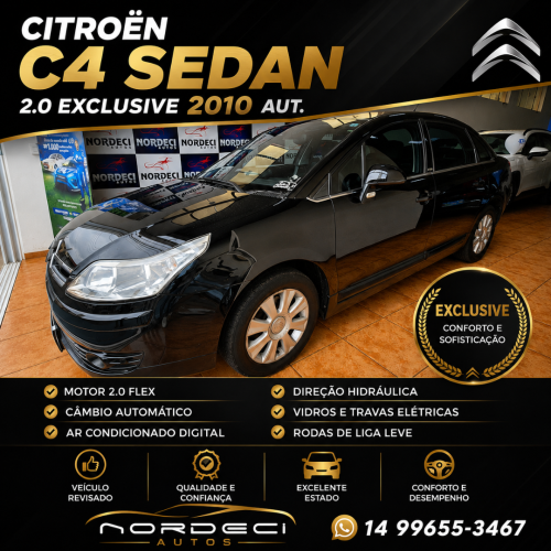 C4 Sedan 2.0 16V 4P EXCLUSIVE PALLAS FLEX