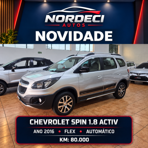 Spin 1.8 4P FLEX ACTIVE5 AUTOMÁTICO