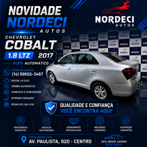 Cobalt 1.8 4P FLEX LTZ AUTOMÁTICO
