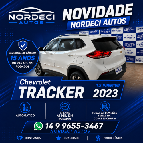 Tracker 1.2 4P FLEX TURBO PREMIER AUTOMÁTICO