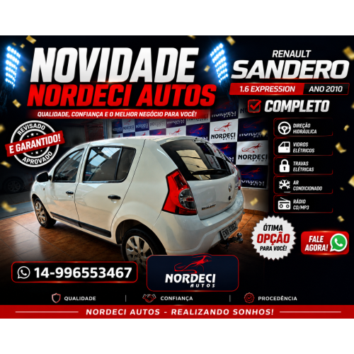 Sandero 1.6 4P FLEX EXPRESSION