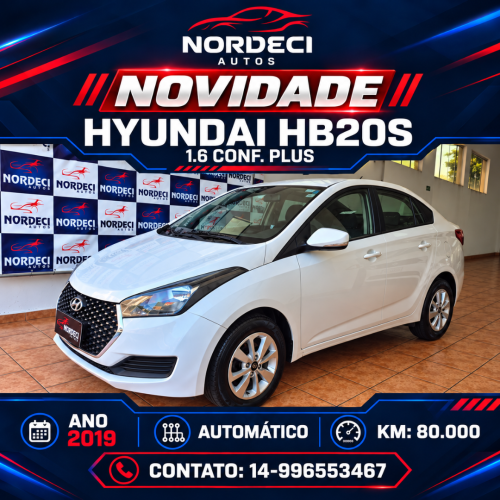 HB 20 Sedan 1.6 16V 4P FLEX COMFORT PLUS AUTOMÁTICO