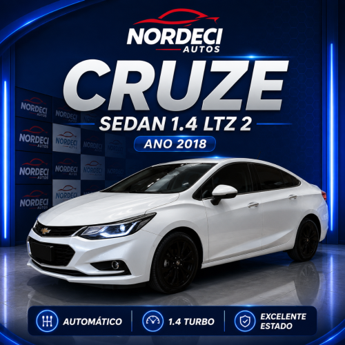 Cruze Sedan 1.4 16V 4P LTZ 2 FLEX TURBO AUTOMÁTICO