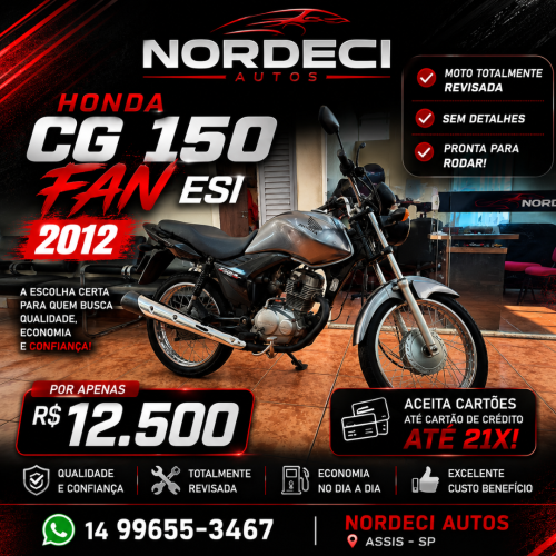 CG 150 FAN ESI