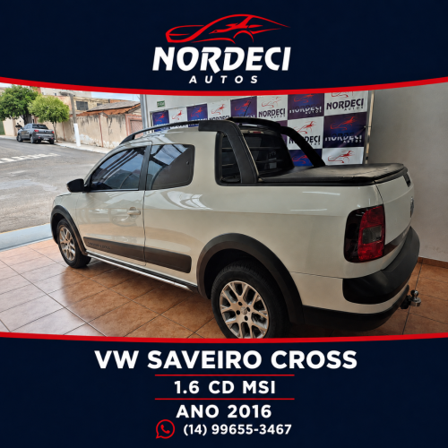 Saveiro 1.6 G6 CABINE DUPLA CROSS FLEX