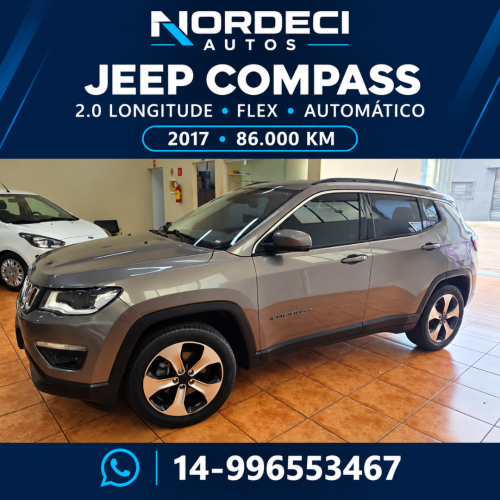 Compass 2.0 16V 4P LONGITUDE FLEX AUTOMÁTICO
