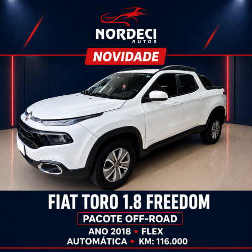 Toro 1.8 16V 4P FLEX FREEDOM ROAD AUTOMÁTICO