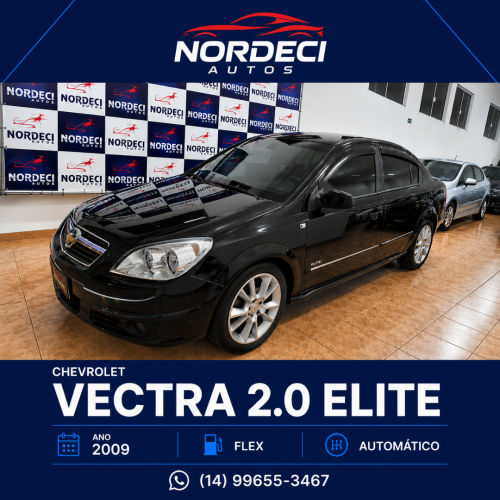 Vectra Sedan 2.0 4P ELITE AUTOMÁTICO