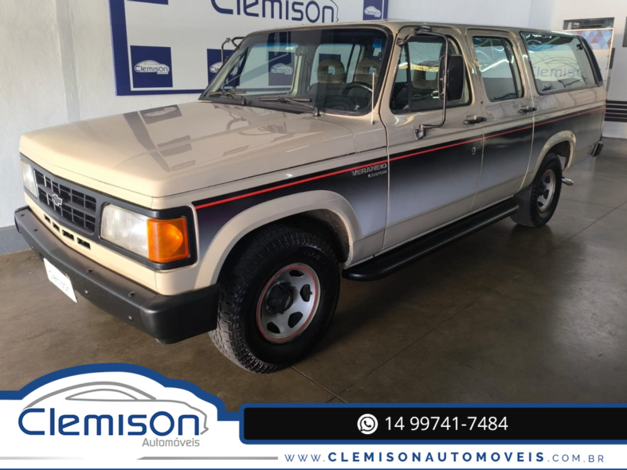 Veraneio 4.1 12V 4P TURBO DIESEL CUSTOM S CABINE DUPLA