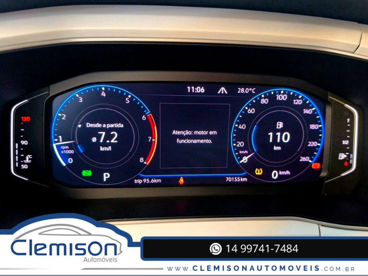 VOLKSWAGEN T-Cross 1.4 4P 250 TSI FLEX HIGHLINE AUTOMÁTICO