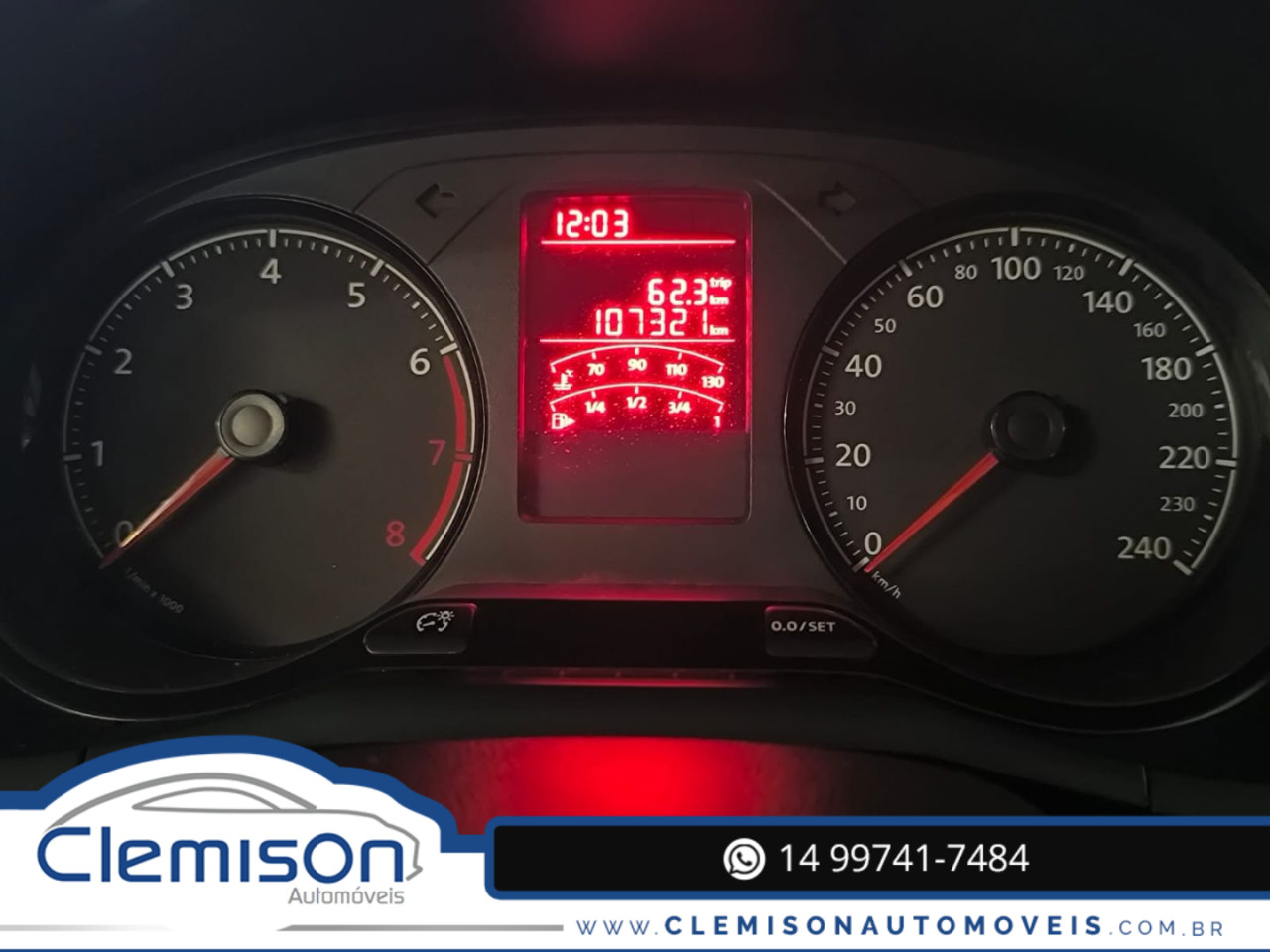 VOLKSWAGEN Saveiro 1.6 FLEX MSI ROBUST CABINE SIMPLES