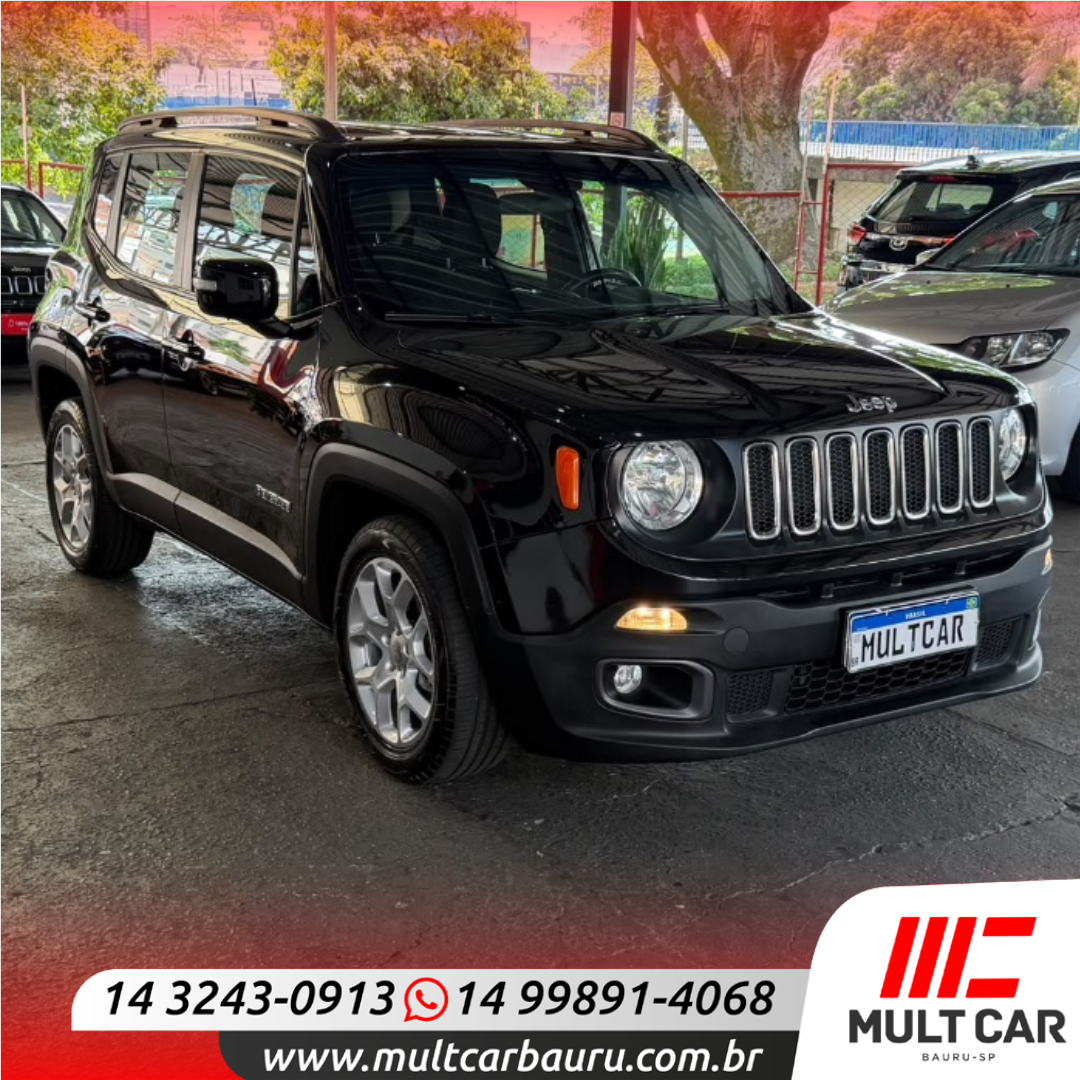 Renegade 1.8 16V 4P FLEX LONGITUDE AUTOMÁTICO