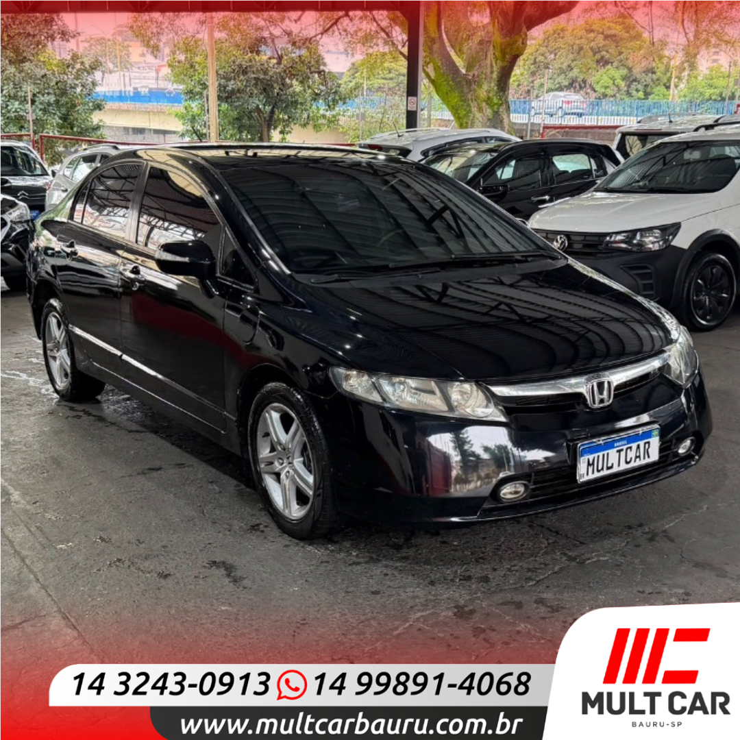 Civic 1.8 16V 4P FLEX EXS AUTOMÁTICO
