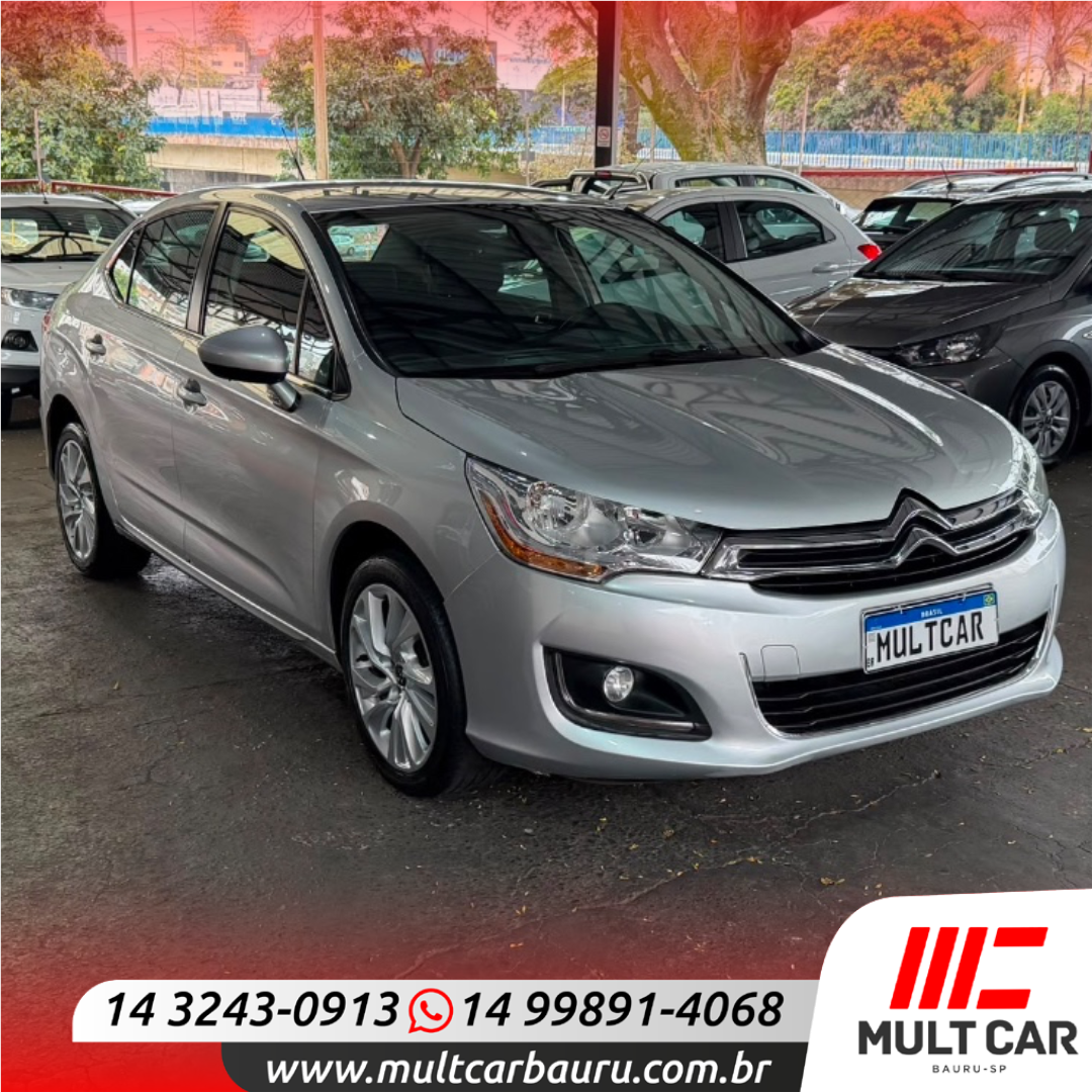 C4 Sedan 2.0 16V 4P FLEX LOUNGE TENDANCE AUTOMÁTICO