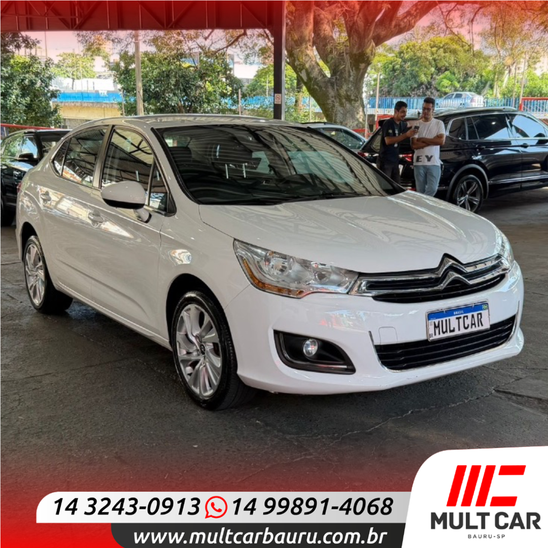 C4 Sedan 2.0 16V 4P FLEX LOUNGE TENDANCE AUTOMÁTICO