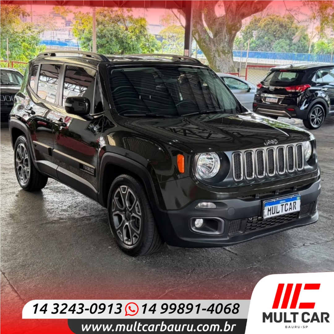 Renegade 1.8 16V 4P FLEX LONGITUDE AUTOMÁTICO