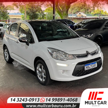 CITROEN C3 1.6 4P EXCLUSIVE START FLEX AUTOMÁTICO