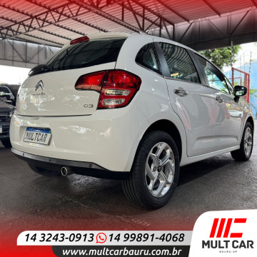 CITROEN C3 1.6 4P EXCLUSIVE START FLEX AUTOMÁTICO