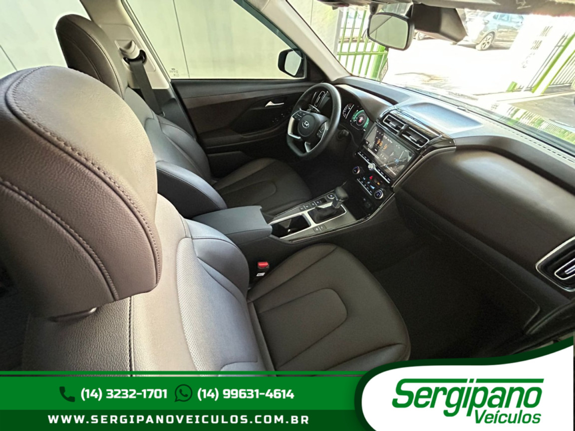 Creta 1.0 12V 4P FLEX TGDI TURBO PLATINUM AUTOMÁTICO