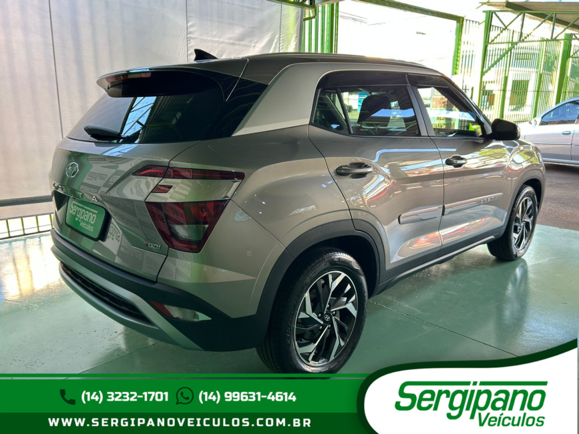 Creta 1.0 12V 4P FLEX TGDI TURBO PLATINUM AUTOMÁTICO