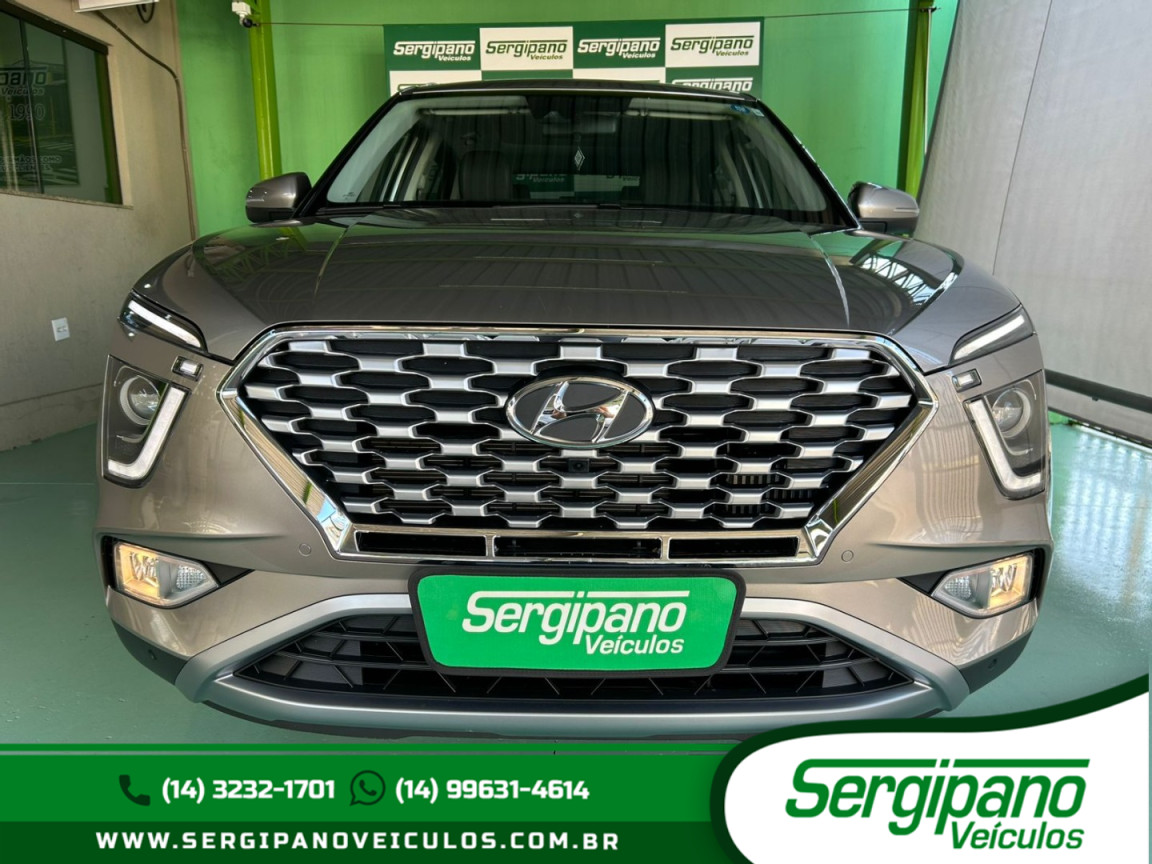 Creta 1.0 12V 4P FLEX TGDI TURBO PLATINUM AUTOMÁTICO