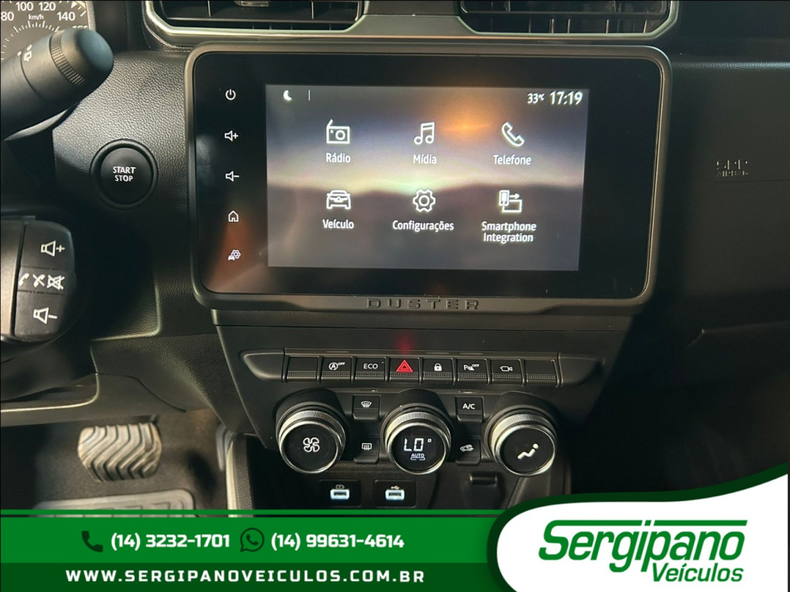 Duster 1.6 16V 4P FLEX SCE ICONIC X-TRONIC AUTOMÁTICO
