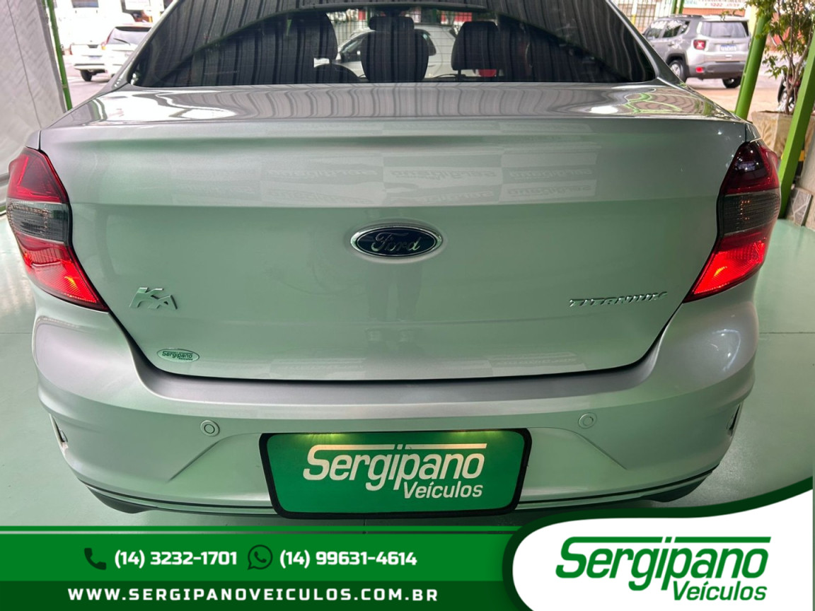 FORD Ka + Sedan 1.5 12V 4P TI-VCT FLEX TITANIUM AUTOMÁTICO