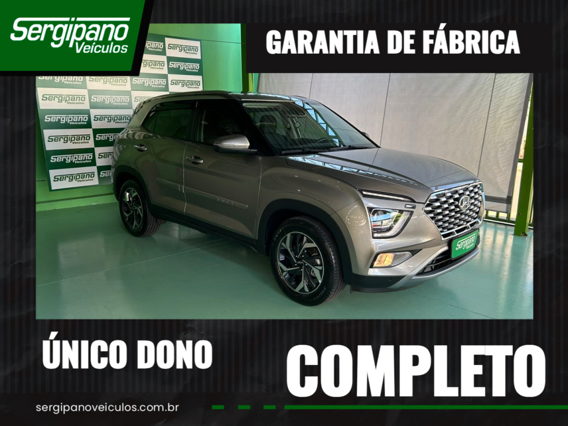 Creta 1.0 12V 4P FLEX TGDI TURBO PLATINUM AUTOMÁTICO