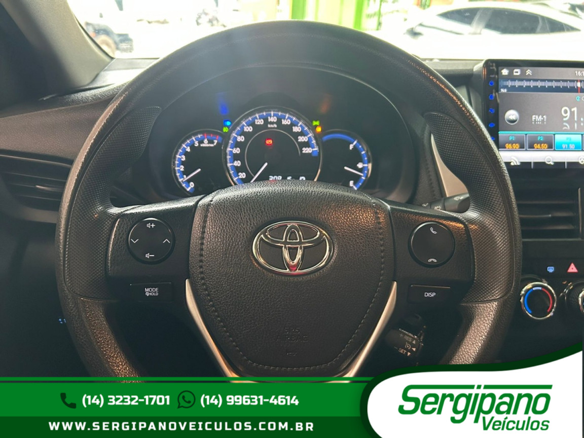 TOYOTA Yaris Sedan 1.5 16V 4P FLEX XL MULTIDRIVE AUTOMÁTICO CVT