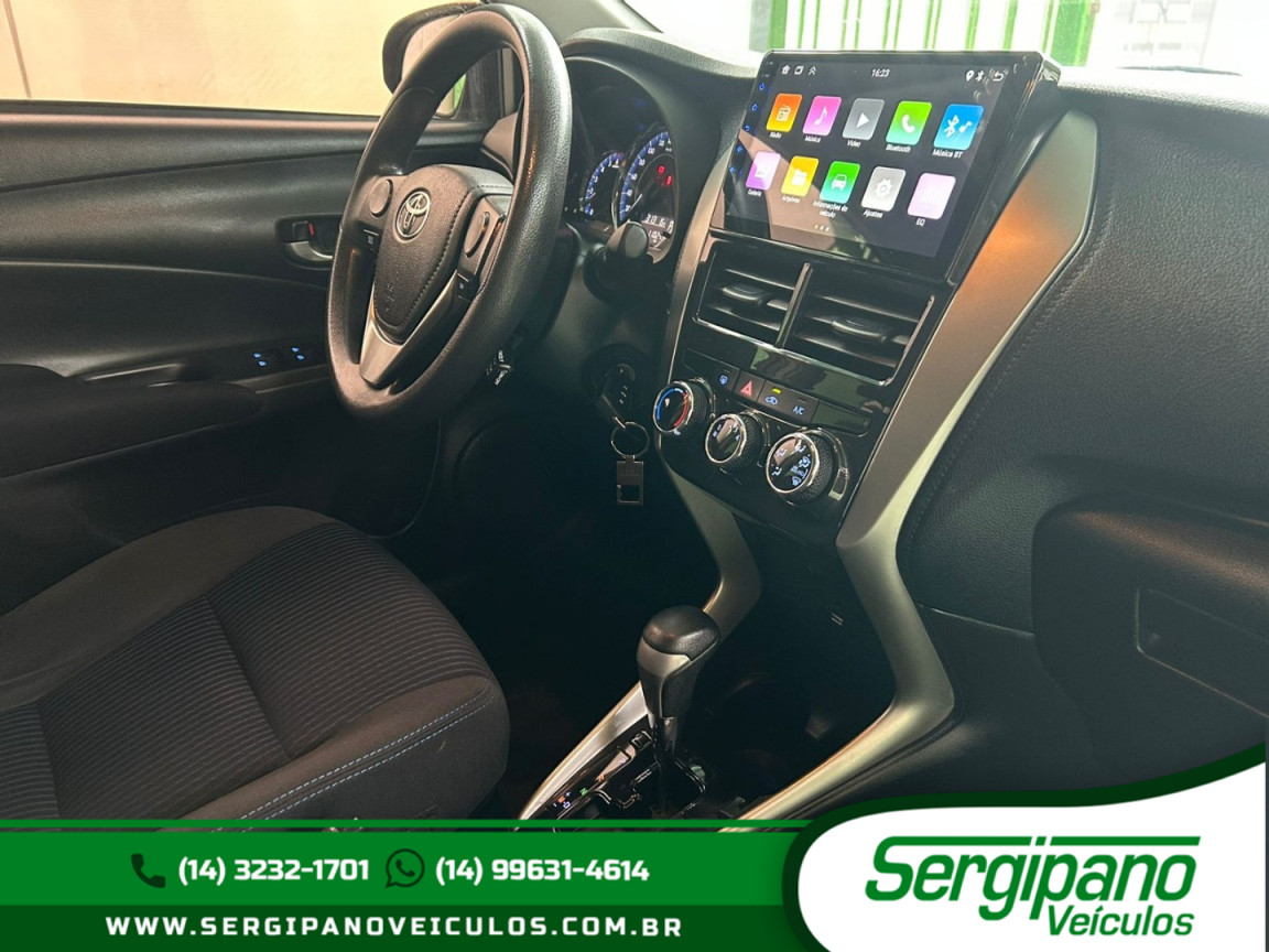 TOYOTA Yaris Sedan 1.5 16V 4P FLEX XL MULTIDRIVE AUTOMÁTICO CVT
