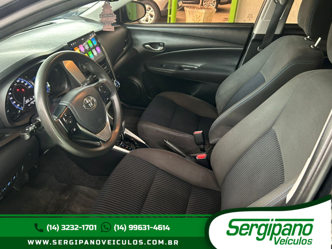 TOYOTA Yaris Sedan 1.5 16V 4P FLEX XL MULTIDRIVE AUTOMÁTICO CVT