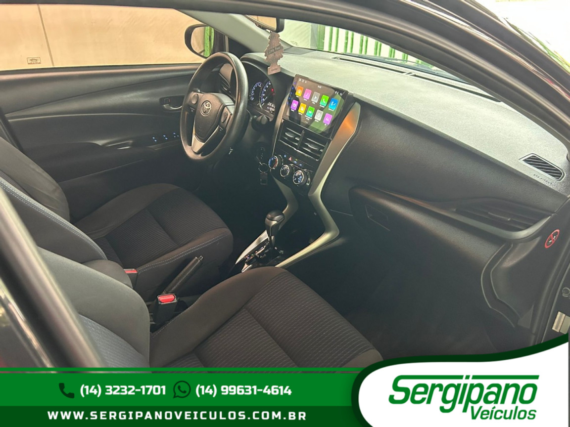 TOYOTA Yaris Sedan 1.5 16V 4P FLEX XL MULTIDRIVE AUTOMÁTICO CVT