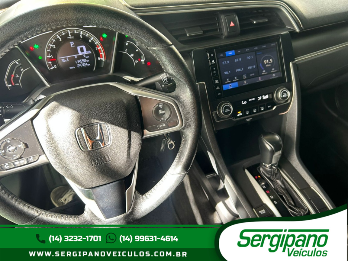 HONDA Civic 2.0 16V 4P EX FLEX  AUTOMÁTICO CVT