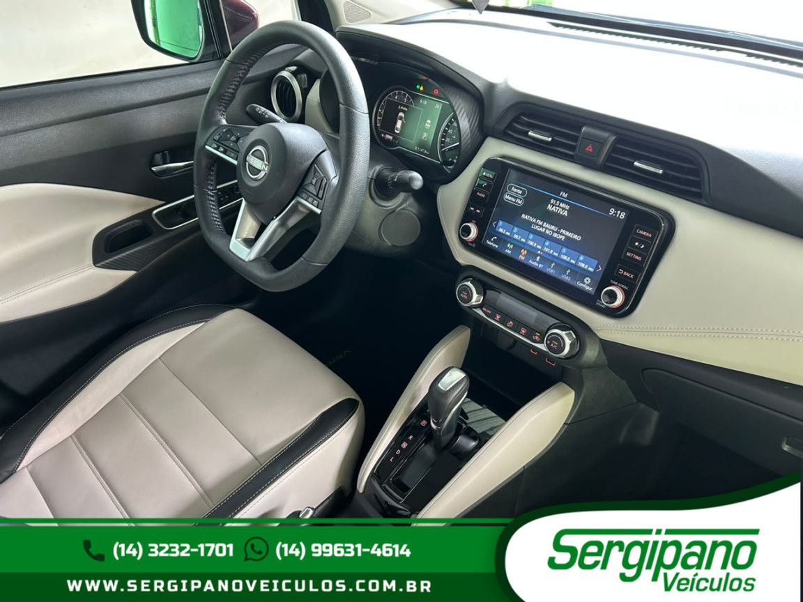 NISSAN Versa Sedan 1.6 16V 4P FLEX EXCLUSIVE XTRONIC AUTOMÁTICO CVT