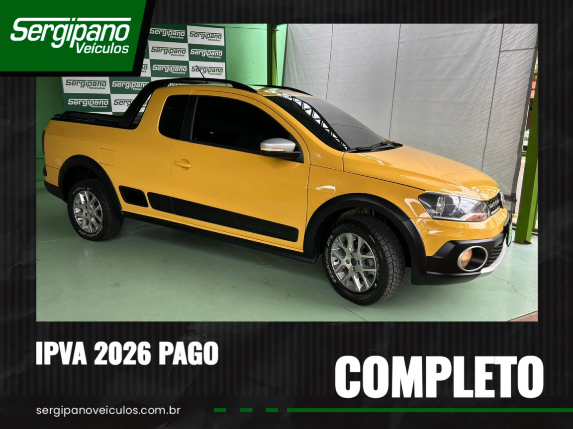 Saveiro 1.6 16V G6 CROSS CABINE ESTENDIDA FLEX