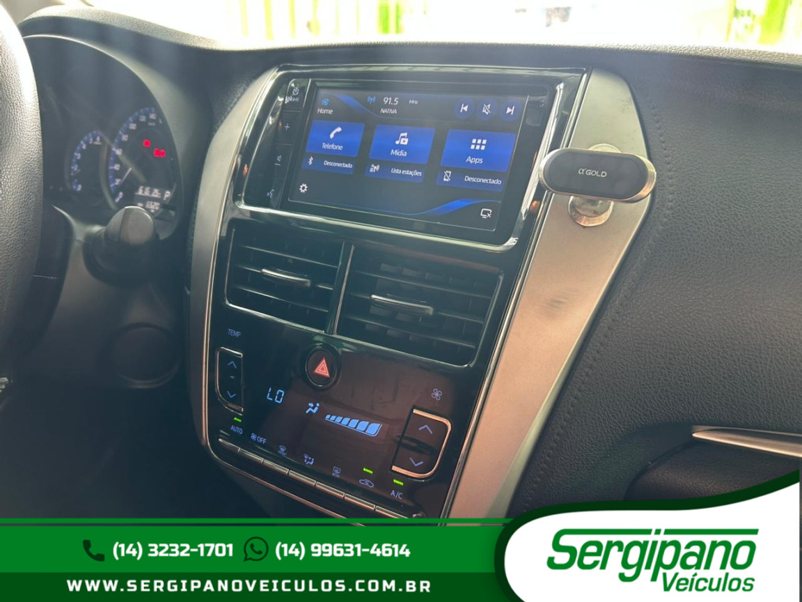 TOYOTA Yaris Sedan 1.5 16V 4P FLEX XL PLUS CONNECT MULTIDRIVE AUTOMÁTICO CVT