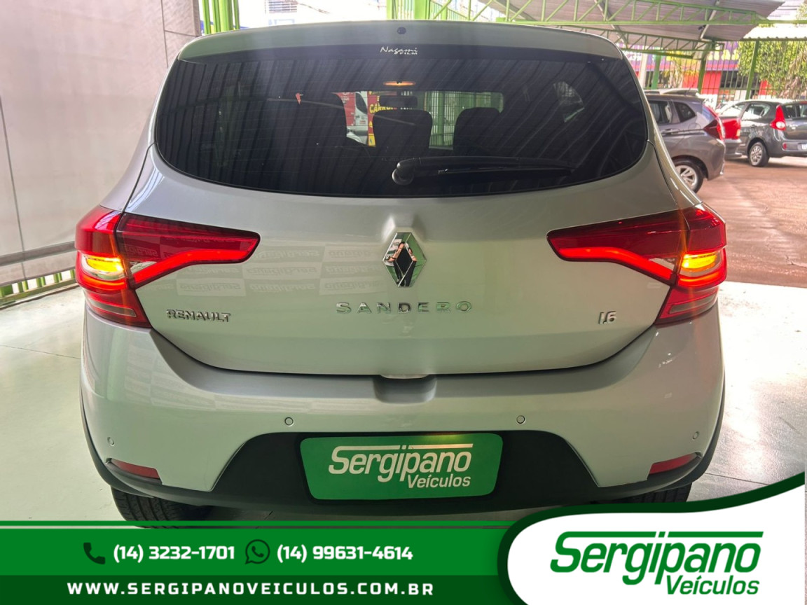 RENAULT Sandero 1.6 16V 4P FLEX SCE ZEN X-TRONIC AUTOMÁTICO CVT