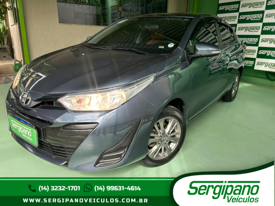 TOYOTA Yaris Sedan 1.5 16V 4P FLEX XL PLUS CONNECT MULTIDRIVE AUTOMÁTICO CVT